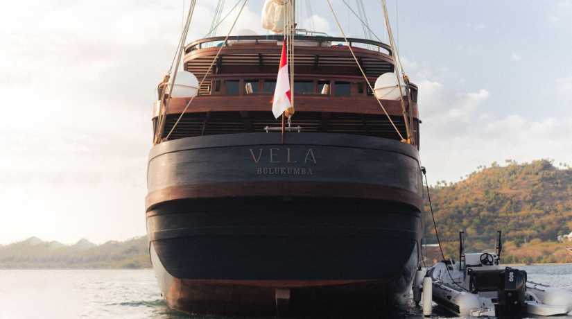 Vela: роскошная яхта в Индонезии