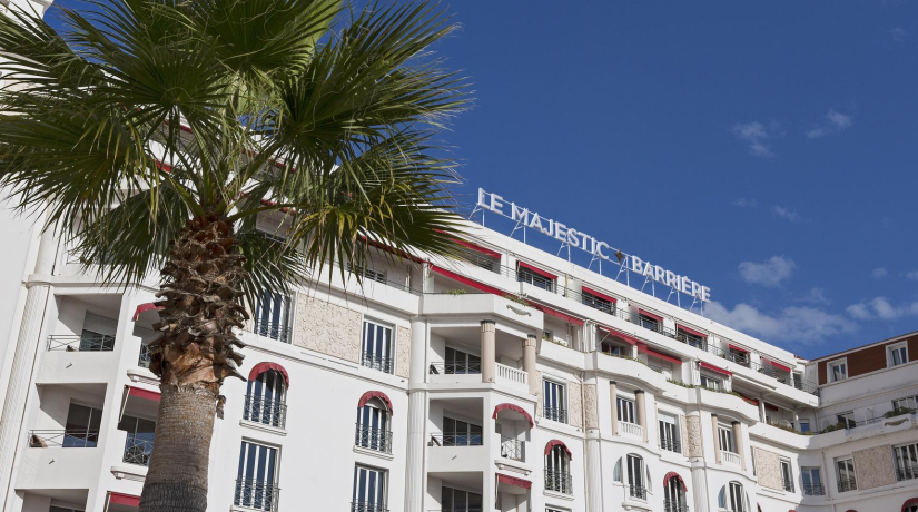 Hôtel Barrière Le Majestic: до сих пор лето, солнце, море и пляж