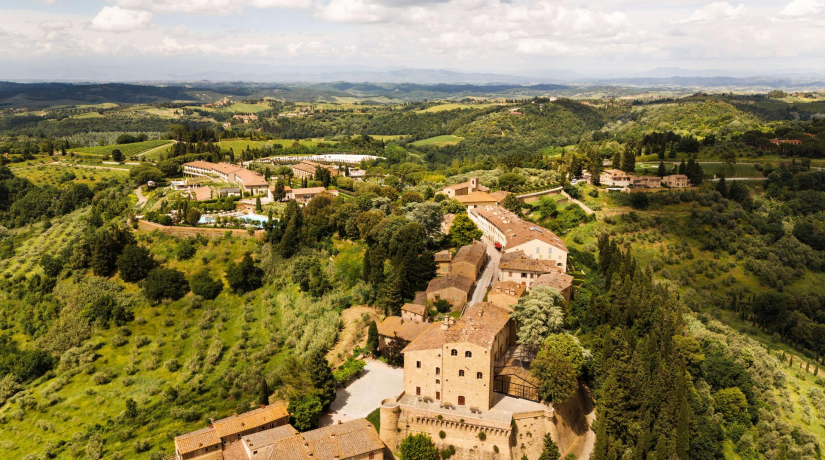Castelfalfi: сочетание уединённой тосканской атмосферы и живописной сельской романтики
