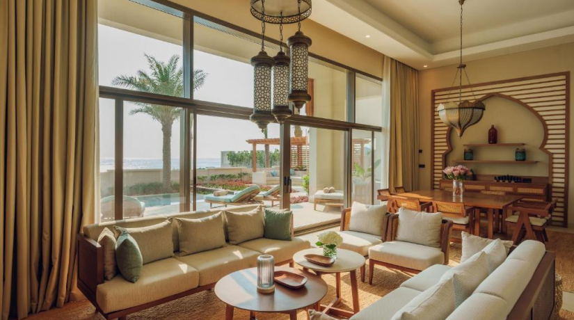 Naäma Beach Villas & Spa, Фуджайра: уединённые виллы на берегу Индийского океана