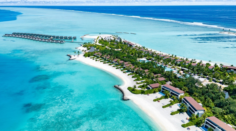 Поезд на Мальдивах? Да! В Kuda Villingili запустили семейный поезд для гостей с детьми!